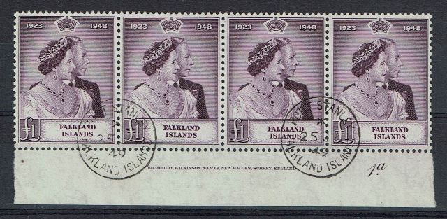Image of Falkland Islands SG 167 FU British Commonwealth Stamp